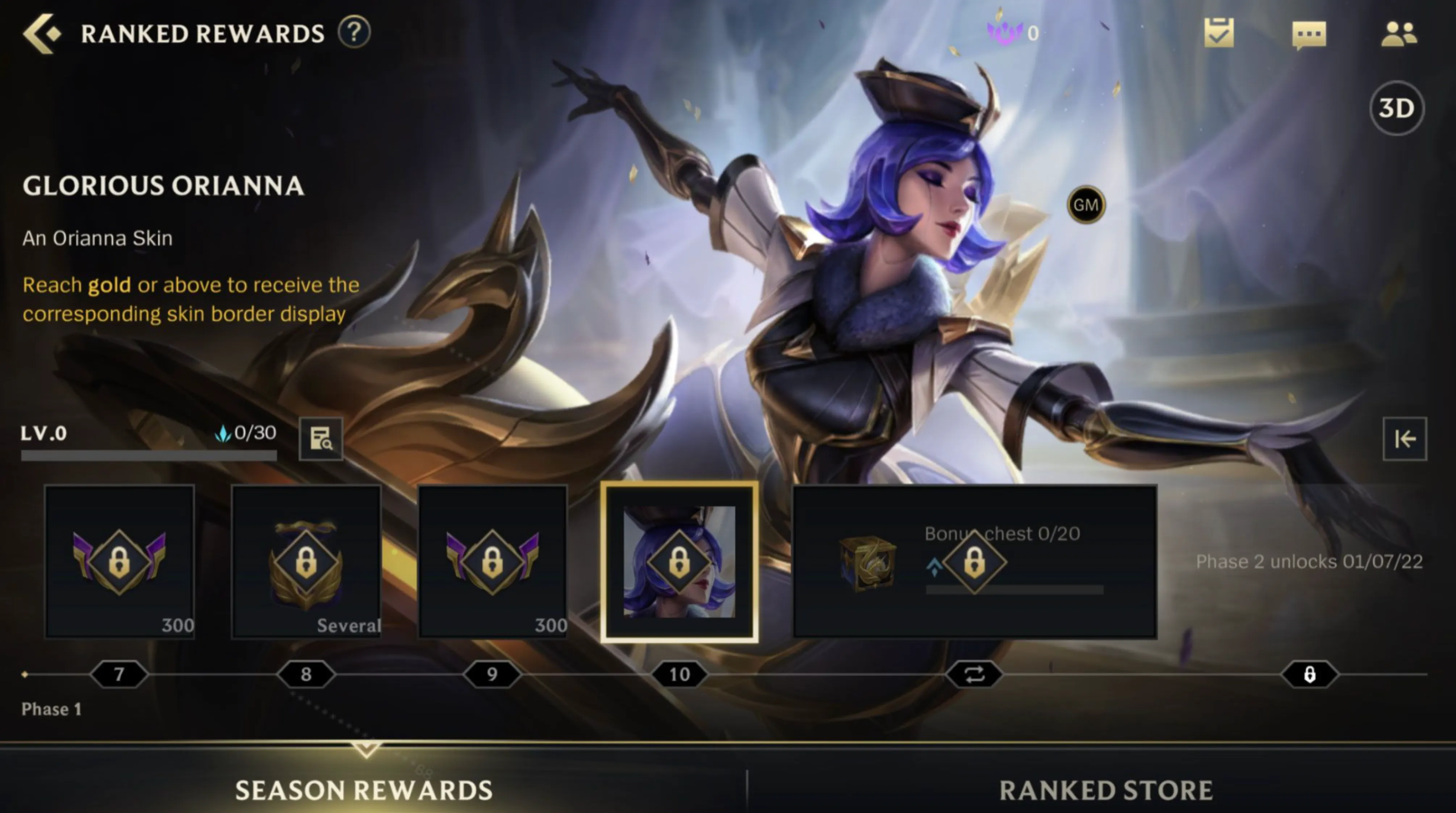 wild rift Ranked Rewards